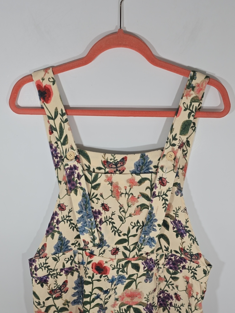 {CIDER} Women Floral Corduroy Romper - Size XL - Picture 6 of 14